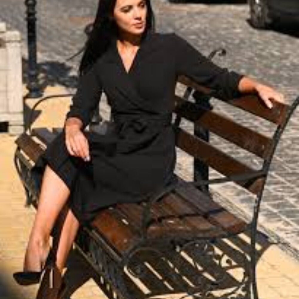 NWT Miusol Elegant Modest Work Office Dress Women Size XXL - Picture 2 of 12